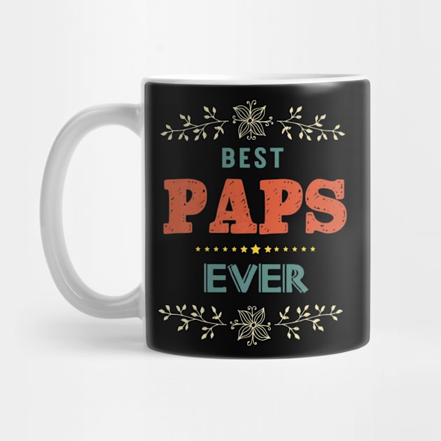 Best Paps Ever Farther Day by Serrena DrawingFloral